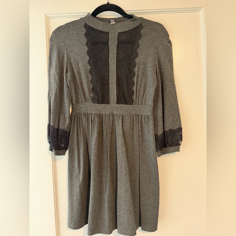 Only Hearts Charcoal Top/Dress